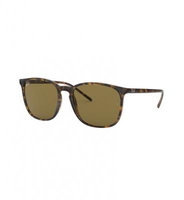 Ray-Ban 0RB4387 Montures de Lunettes, Marron (Havana), 55 Homme
