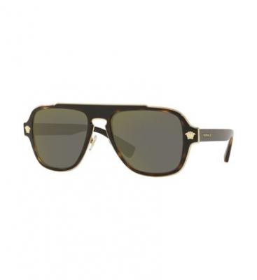 VERSACE Ray-Ban 0VE2199 Montures de Lunettes, Noir (Dark Havana), 55.0 Homme