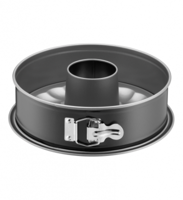 KAISER Springform Inspiration mit Rohrboden 8cm &Oslash;26cm schwarz 2teilig