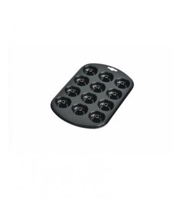 KAISER  Inspiration Mini-gugelhu Muffin Pan 12 Cups Mold Noir