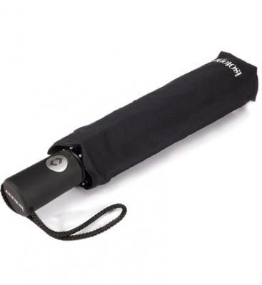 ISOTONER Parapluie ouverture/fermeture automatique, ultra d&eacute;perlant Noir 