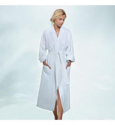 YVES DELORME Peignoir de bain en coton nid d'abeille 280 g/m&sup2;, Astreena
