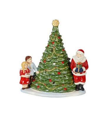 VILLEROY & BOCH Christmas Toys P&egrave;re No&euml;l sur le sapin Vert 