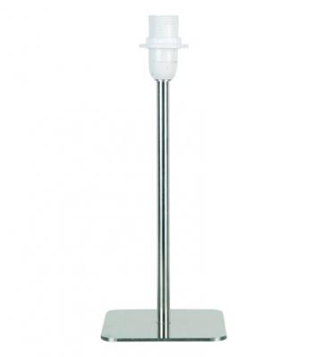 COREP Pied carr&eacute; en m&eacute;tal pour lampe &agrave; poser KUB H28,5 cm Gris Market Set