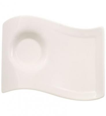 VILLEROY & BOCH NewWave Caff&egrave; Plateau party petit Blanc 