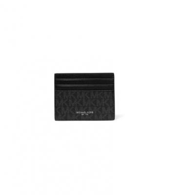 MICHAEL KORS MENS MK Grand porte-cartes Greyson &agrave; logo - NOIR(NOIR) - Michael Kors