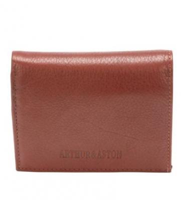 ARTHUR & ASTON Porte-monnaie en cuir de vachette 