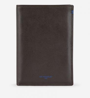 LE TANNEUR  Portefeuille Martin Cuir  Marron