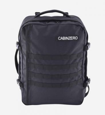 CABINZERO Sac &agrave; dos cabine Military 36 Litres Absolute Black 55 1201 ABSOLUT BLACK