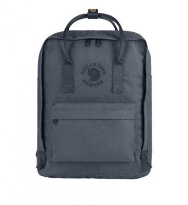 FJALLRAVEN Sac &agrave; dos  Re-Kanken Slate 38 (H) x 27 (L) x 13 (E) cm Gris
