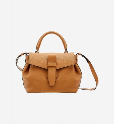 LANCEL Sac port&eacute; main S Charlie en cuir