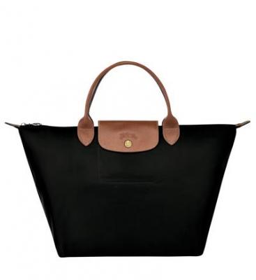 LONGCHAMP Sac Port&eacute; Main M Le Pliage  Marron
