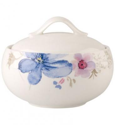 VILLEROY & BOCH Mariefleur Gris Basic Sucrier/confiturier 6 pers. Blanc 