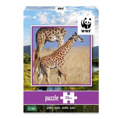 WWF Puzzle 100 pi&egrave;ces Girafon  