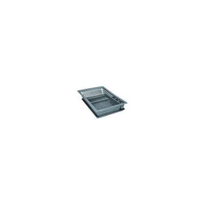 ALUMINIUM ET PLASTIQUE  &Eacute;gouttoir vaisselle+plateau 49x36 silver [-]