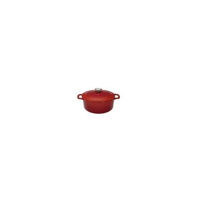 CHASSEUR  Cocotte en fonte ronde 18 cm Rubis - Sublime