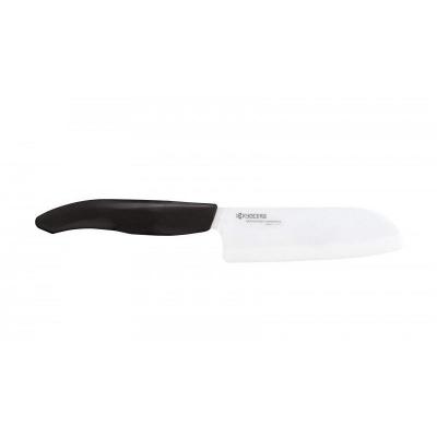 KYOCERA Santoku, lame blanche 14cm manche noir 