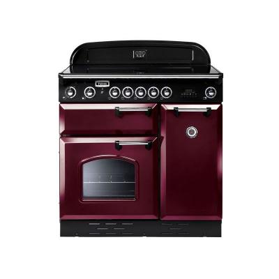 FALCON Piano de cuisson  ROUGE AIRELLE CHROME 90 CM INDUCTION CLA90EICY/C-EU