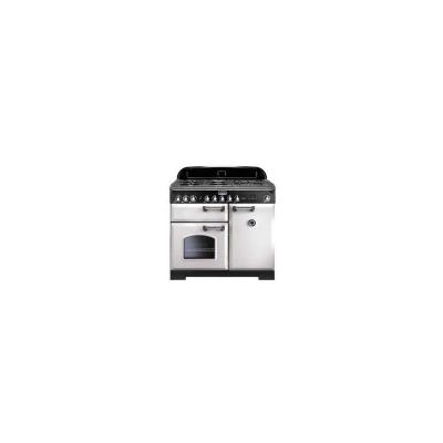Cuisini&egrave;re FALCON Classic deluxe 100 blanc/chrome - CDL100DFWH/C