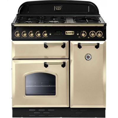 FALCON Cuisini&egrave;re  Classic Deluxe 90 Cr&egrave;me/cuivr&eacute;e - CDL90DFCR/B-EU