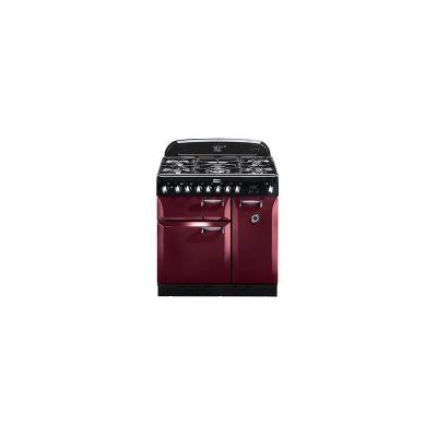 FALCON Piano de cuisson  ROUGE AIRELLE CHROME 90 CM GAZ ELA90DFCY/-EU