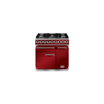 FALCON Piano de cuisson  F900DXDFRD/NM mixte rouge