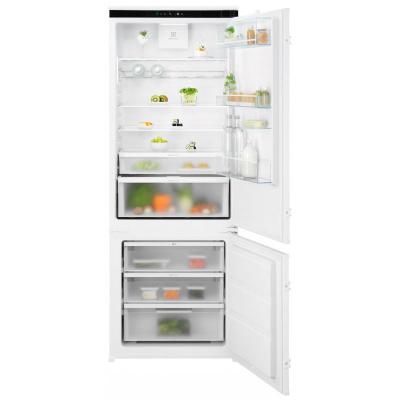  Electrolux R&eacute;frig&eacute;rateur combin&eacute; int&eacute;grable &agrave; glissi&egrave;re 376l KNG7TE75S