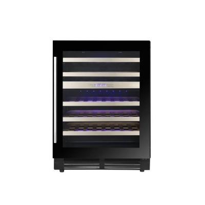 LE CHAI Cave &agrave; vin  LBN468 - 145 litres Classe G Noir - 46 bouteilles