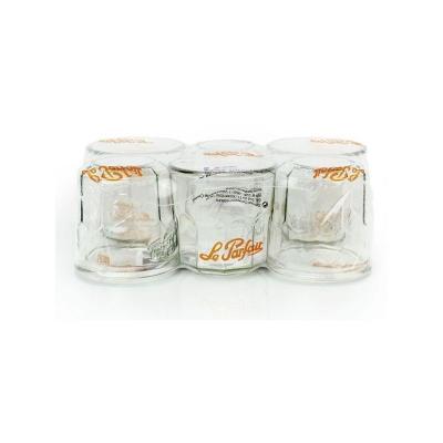 LE PARFAIT Lot de 6 pots &agrave; confiture sans couvercle 445ml  - 900552