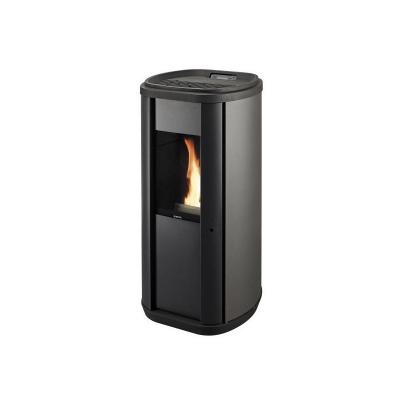 SUPRA Po&ecirc;le &agrave; granul&eacute;s de bois 5.5kw noir/anthracite  - coralie5anthra 