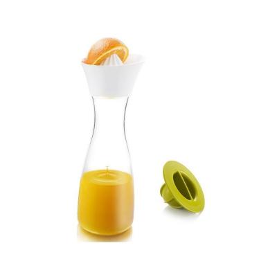 VACUVIN Carafe avec Presse-Agrume Plastique Transparent/Vert 29 cm