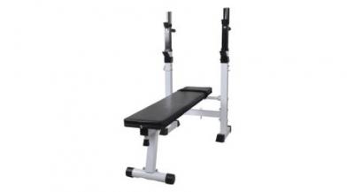  Banc de musculation d'entra&icirc;nement de fitness r&eacute;glable acier