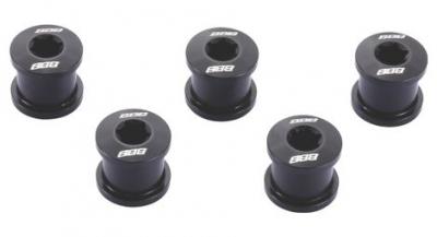 BBB  hexstars bcr-51 vis de serrage de selle et vis de plateau noir