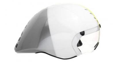 KASK Casque aero  mistral blanc argent jaune