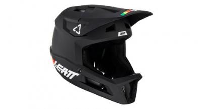 LEATT  MTB Gravity 1.0 V23 Casque Unisexe, Noir, M