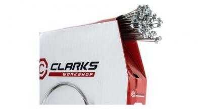 CLARKS Cable frein vtt inox  2.00m (vendu par boite de 100)