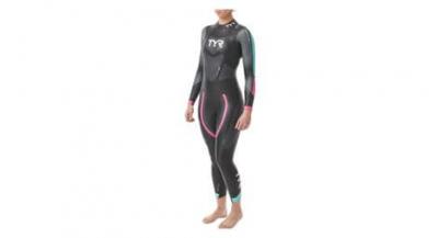 TYR Combinaison neoprene  hurricane cat 5 noir bleu rose femme