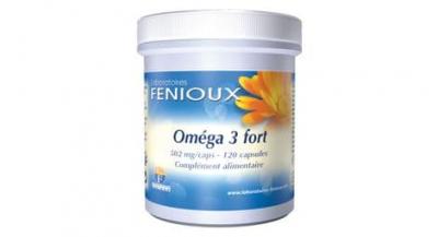 FENIOUX Complements alimentaires  omega 3 fort 120 capsules
