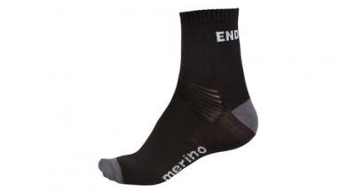 ENDURA Chaussettes  BaaBaa Merino (2 paires) - Large Noir Chaussettes
