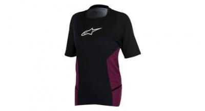ALPINESTARS Maillot manches courtes  stella drop 2 noir violet