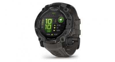 GARMIN  - Montre GPS connect&eacute;e - Instinct 3 Amoled 50 mm Black  - Noir