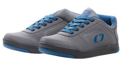 O NEAL Baskets v&eacute;lo O'Neal Pinned Pro flat pedal V.22 gris/bleu- 38