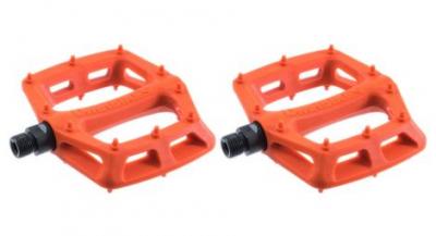 DMR P&eacute;dales plates  V6 (plastique) - Taille unique Orange