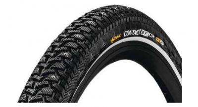 CONTINENTAL Pneu  contact spike 120 reflex rigid urban 700 x 32 argente 700c x 32