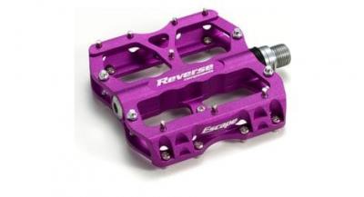 REVERSE COMPONENTS P&eacute;dales plates VTT Reverse Escape violet