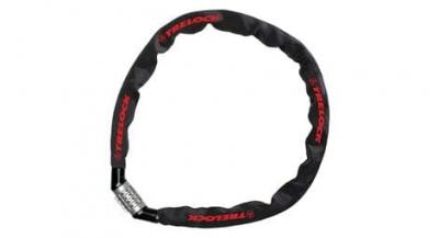 TRELOCK  bc c115 60 4 zw chaine de velo 60cm noir