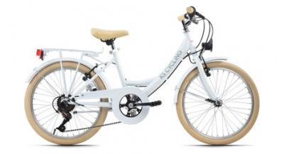 KS CYCLING V&eacute;lo enfant 20'' Balloon blanc TC 34 cm 