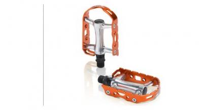 XLC  Mtb Ultralight V Pd-m15 Pedals Orange,Argent&eacute;