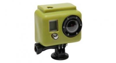XSORIES  etui de protection silicon vert pour camera gopro hero et hero2
