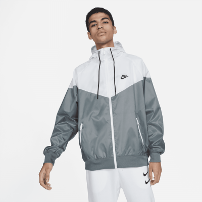 NIKE Veste &agrave; capuche  Sportswear Windrunner pour Homme - Gris